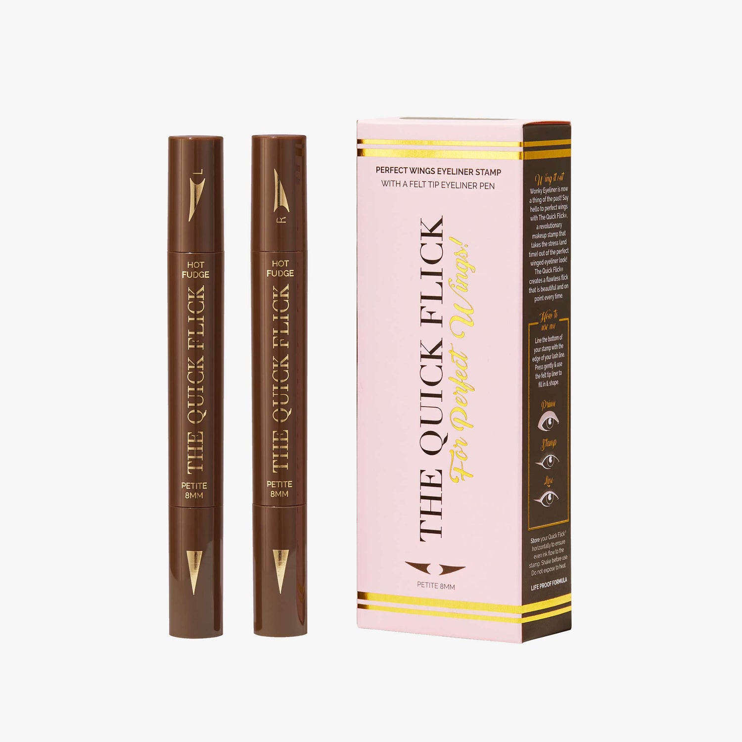 Eyeliner Stamp / 4 Sizes - Hot Fudge