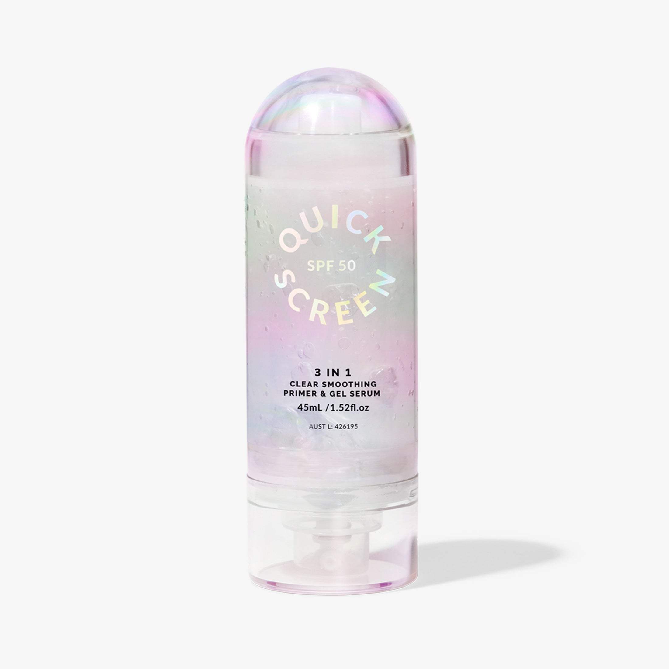 SPF50 Clear Smoothing Primer & Gel Serum - - Quick Flick