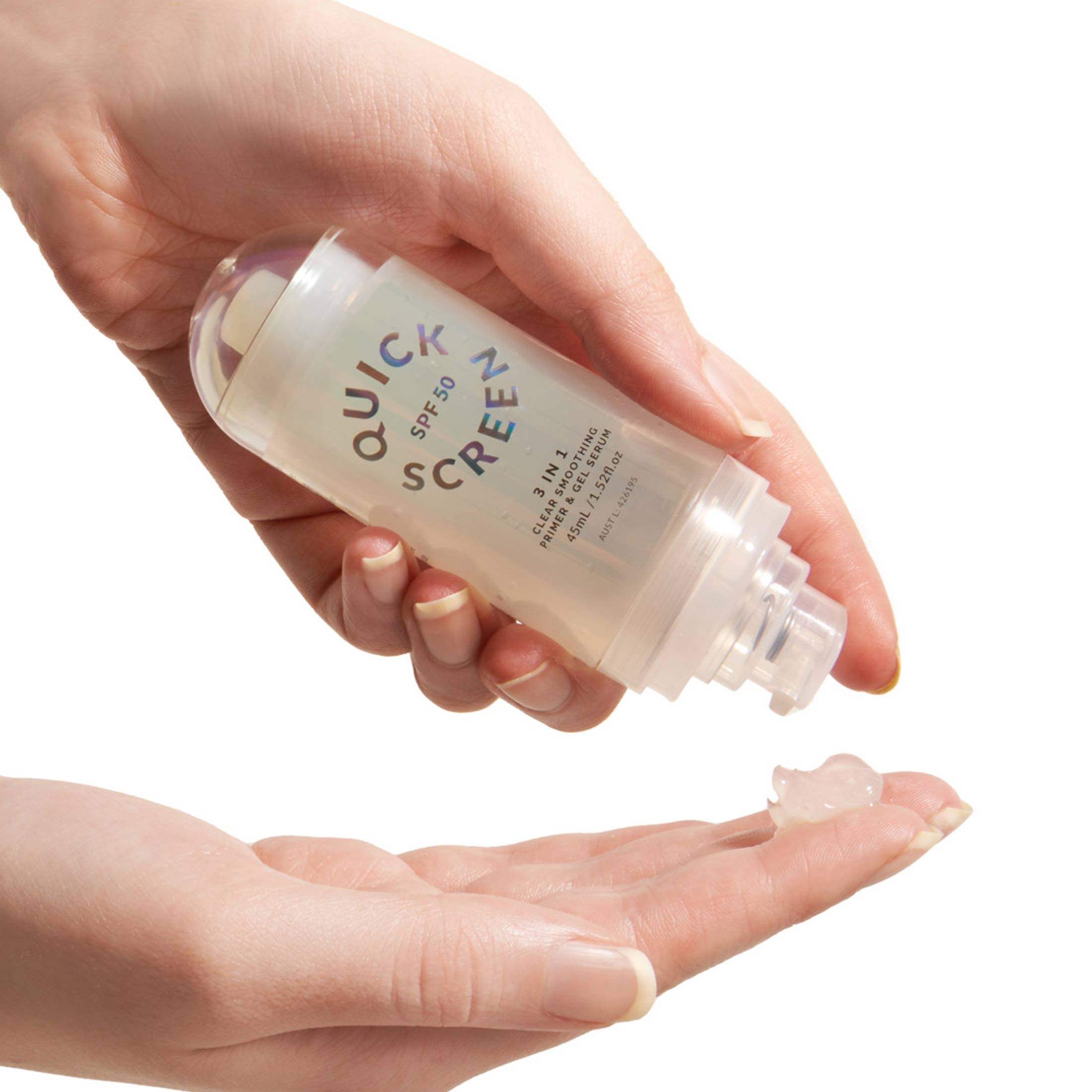 SPF50 Clear Smoothing Primer & Gel Serum - - Quick Flick