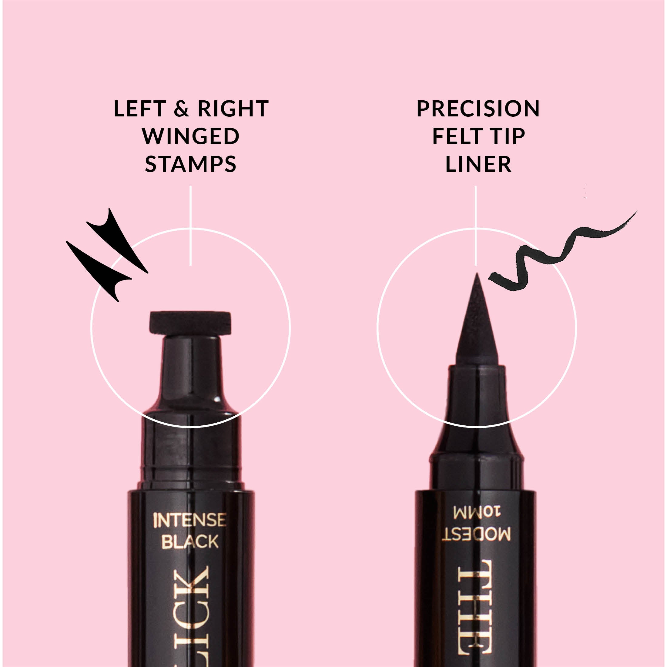 Eyeliner Stamp Combo Pack - Intense Black