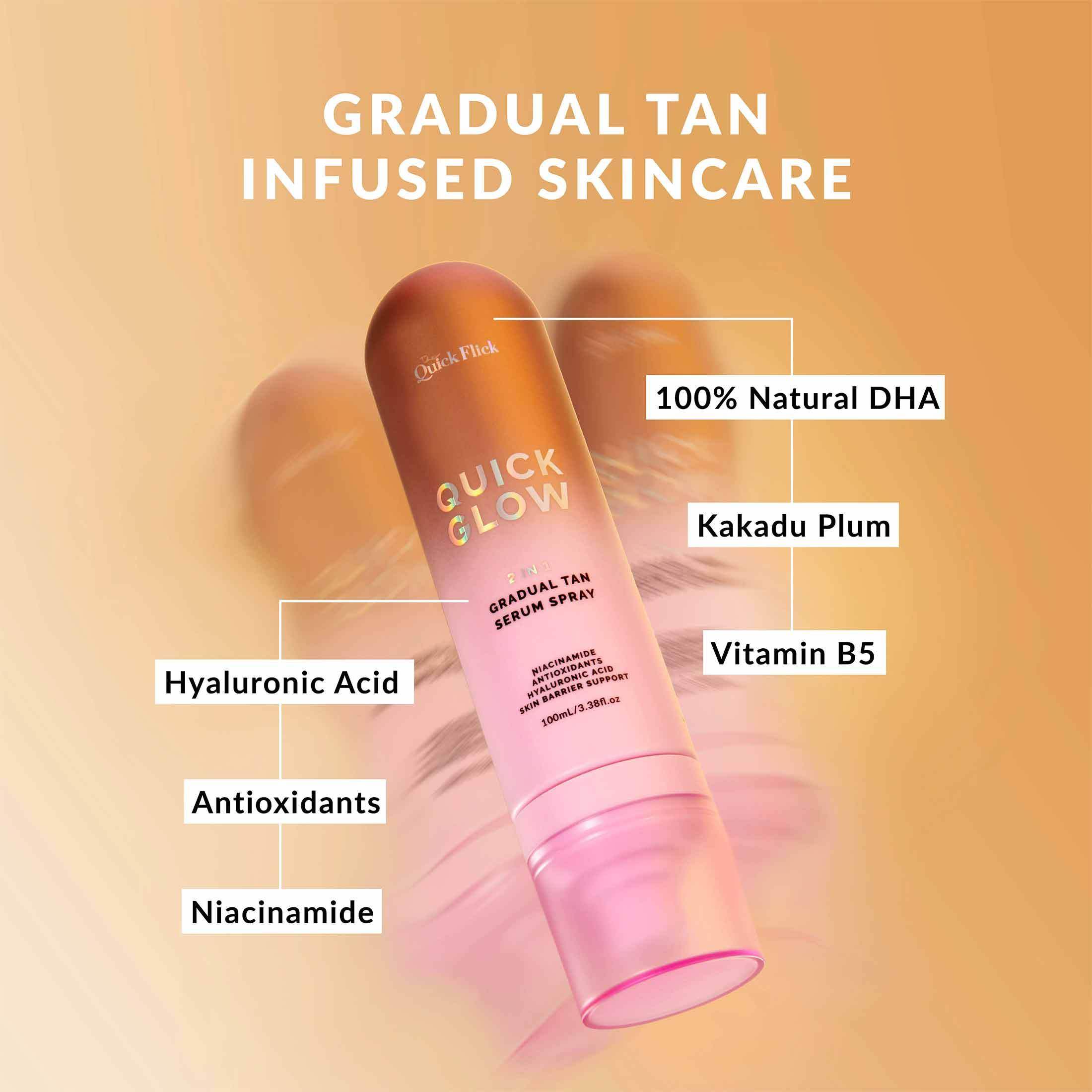 Gradual Tan Serum Spray 100mL – Quick Flick US