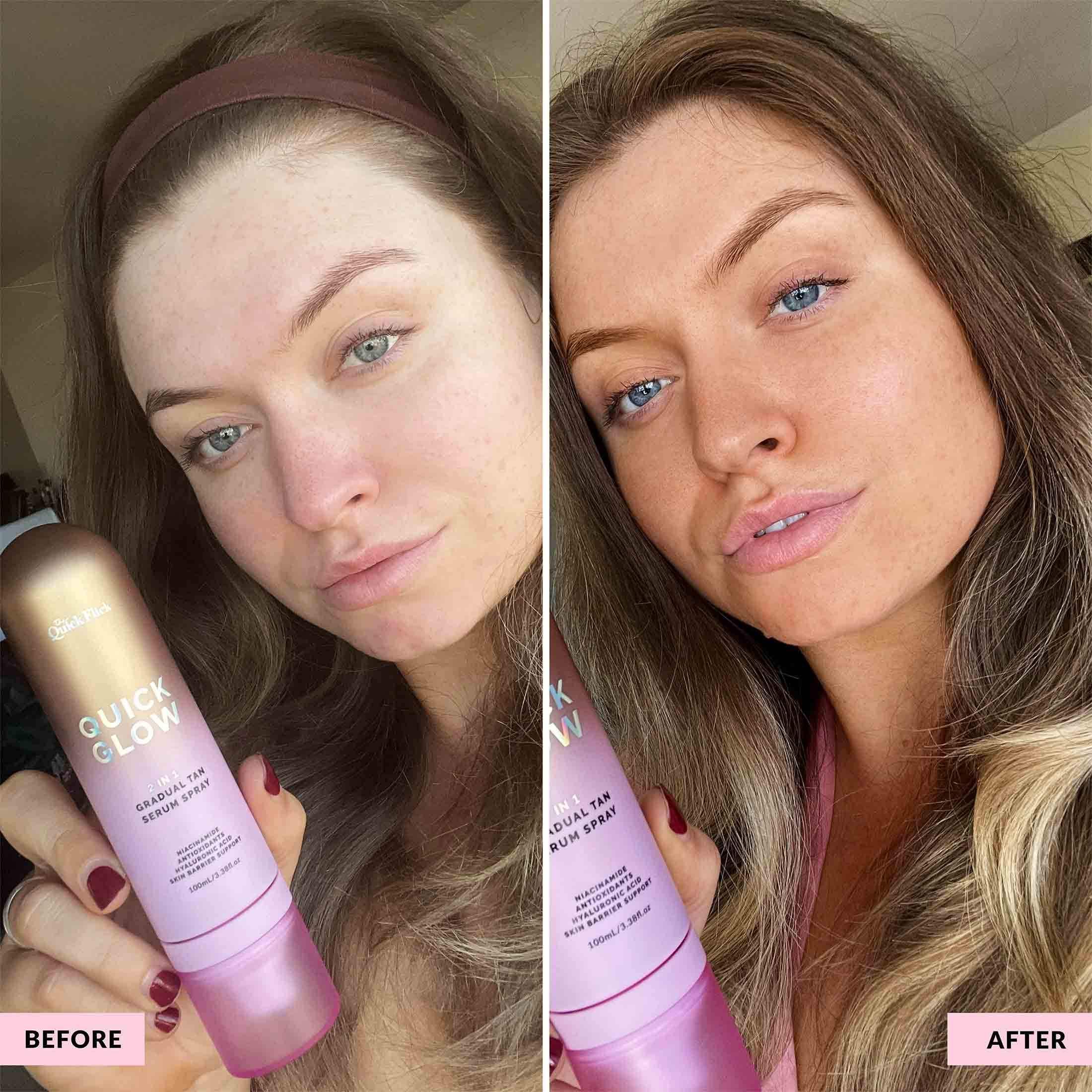 Gradual Tan Serum Spray 100mL – Quick Flick US