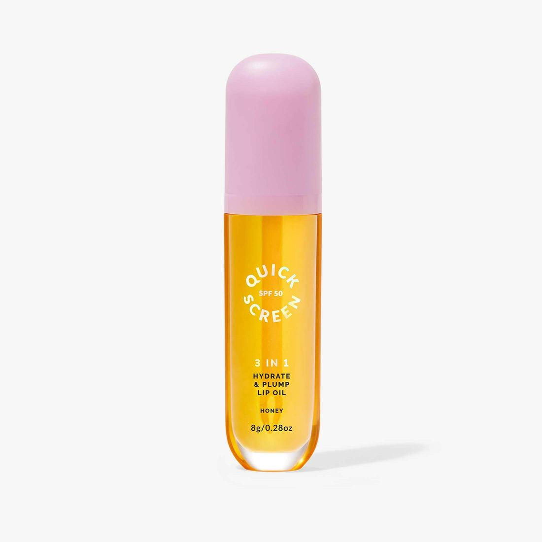 SPF50 3 in 1 Hydrate & Plump Honey Lip Oil - - Quick Flick