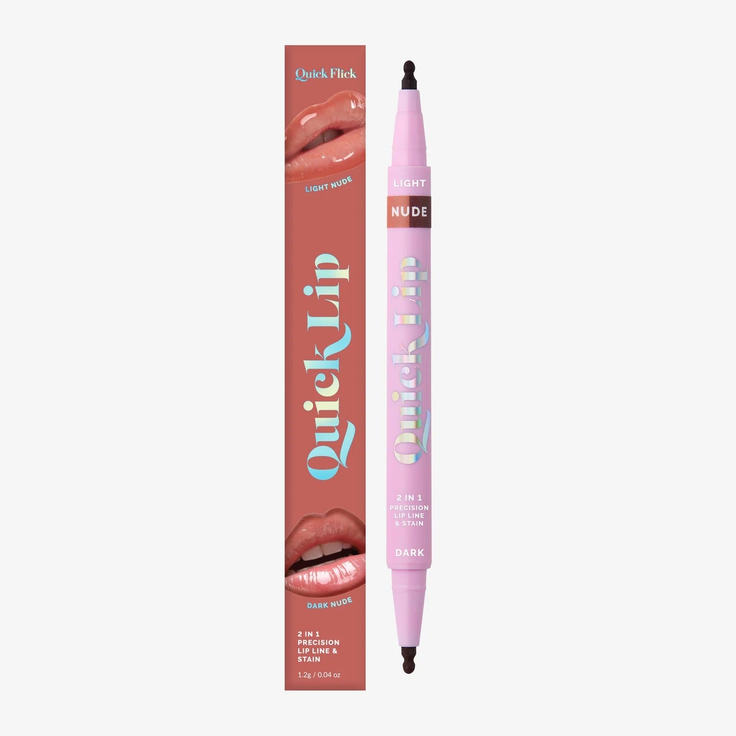 2 in 1 Double Sided Precision Lip Liner & Stain – Quick Flick US